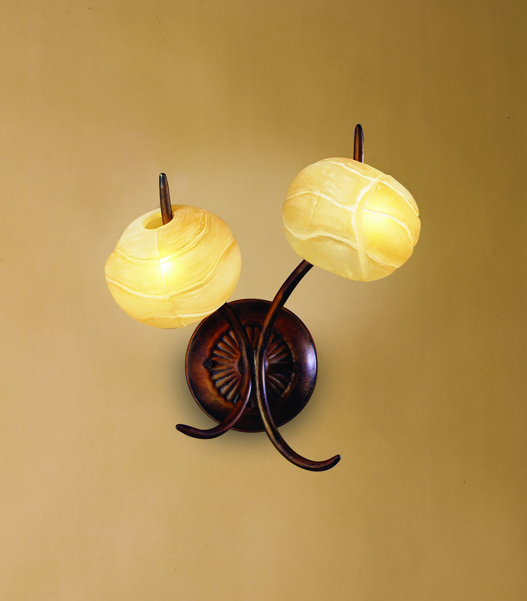 Wave Wall Lights Mantra Armed Wall Lights